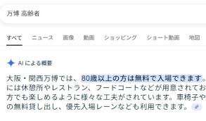 80歳以上は入場無料 80歳以上は入場無料